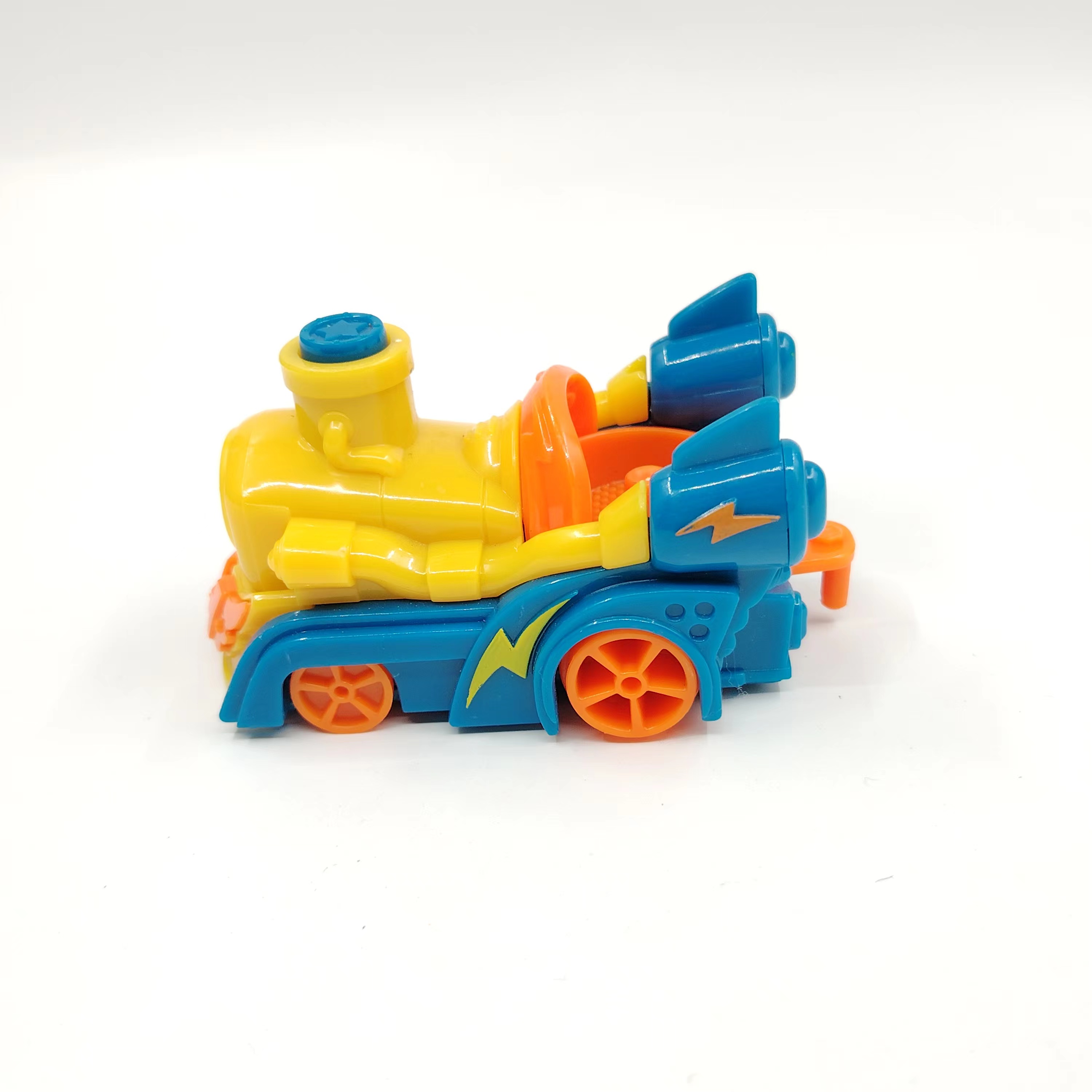 Camión de vehículos de basura Superzings, modelo de juguete Compatible con 3cm, figuras de acción de Anime Trush, para niños, 1 ud.: Blanco