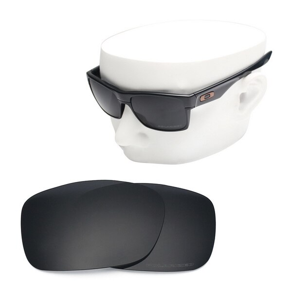 OOWLIT Anti-Scratch Ersatz Linsen für-Oakley TwoFace OO9189 Geätzt Polarisierte Sonnenbrille