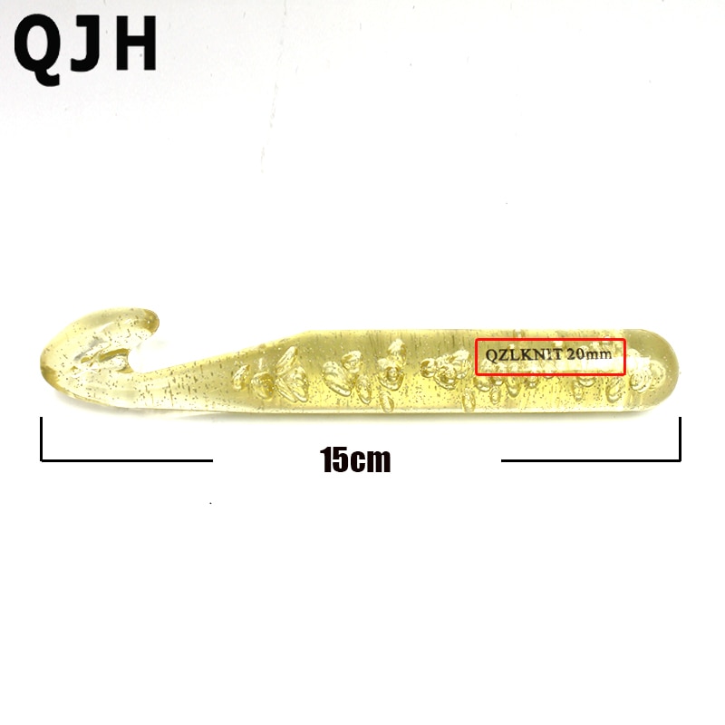 12mm 15mm 18mm 20mm crochet hooks crochet Plastic Knitting Needles Pins for Thick Yarn DIY Crafts Sewing Knitting weaving Tools