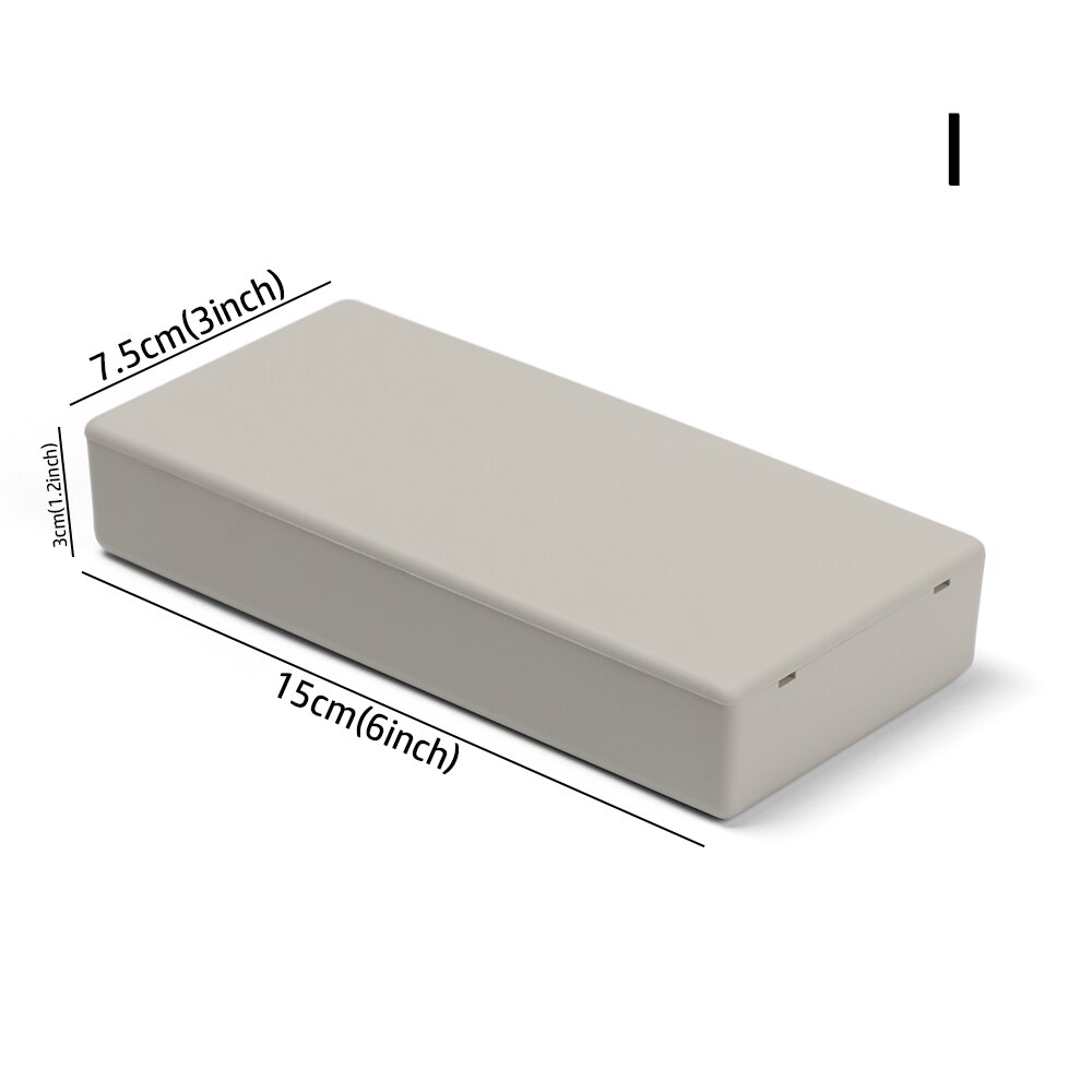 Plastic Electronic Project Box Waterproof White Housing Instrument Case Enclosure Boxes Electrical Home Handmade Tools Supplies: green
