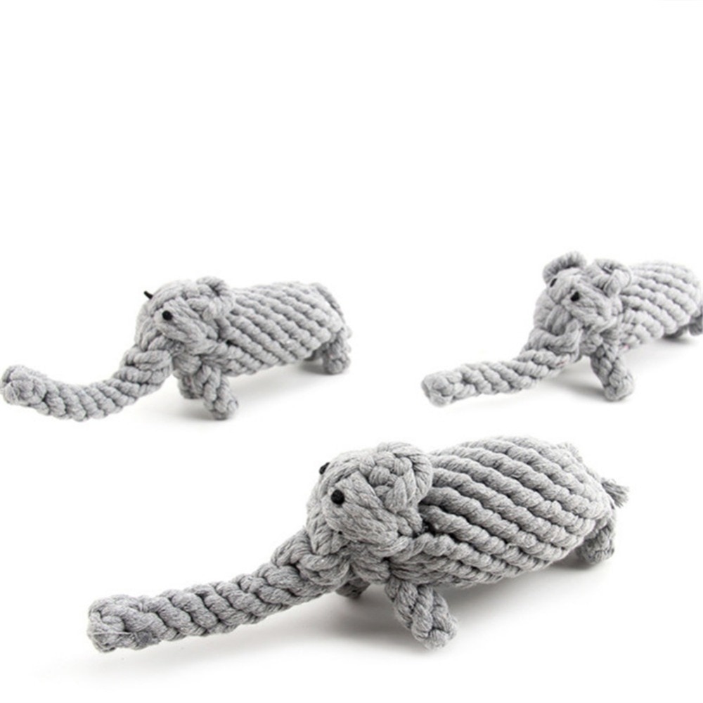 Pet Toys For Big Dog Funny Cotton Animals Shape Puppy Small Dog Toy Chew Knot Teeth Cleaning Rope Toys
