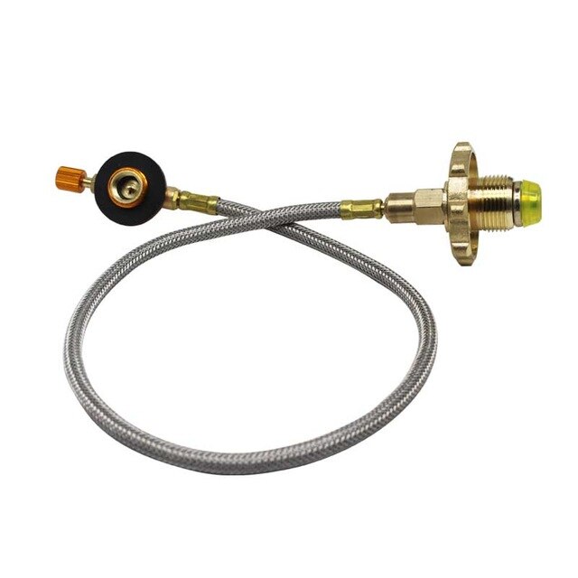 Outdoor Gas Stove Camping Stove Propane Refill Adapter Burner LPG Flat Cylinder tank Coupler Bottle Adapter: AS