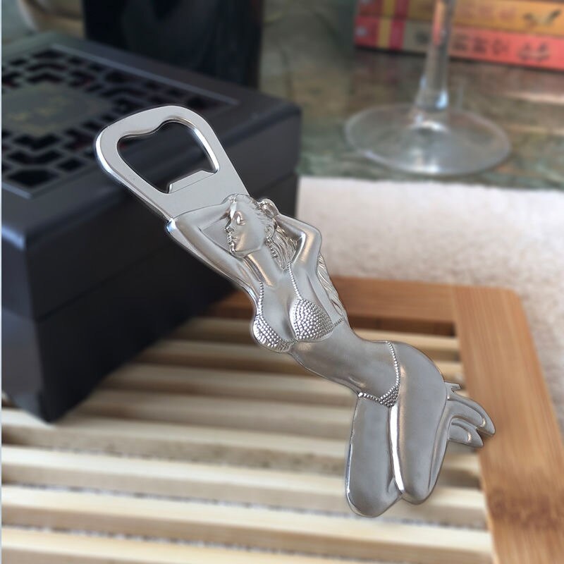 Abridor de botellas de Metal, palo de nevera, Abrebotellas de cerveza, belleza, cabeza de león, dragón, suministros de Bar, Accesorios de Vino
