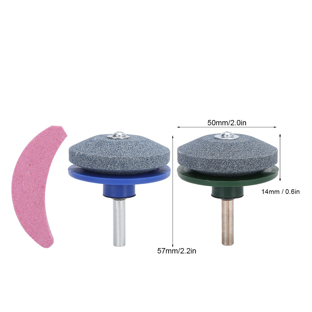 3 Stks/set Universele Grasmaaier Trimmer Blade Sharpener Slijpen Slijpsteen Tool Tuin Accessoire