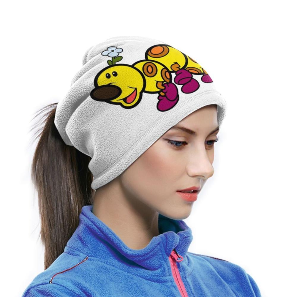 Cartoon wiggler duizendpoot sjaal nekwarmer hoofddeksel fietsmasker cartoon rups duizendpoot wiggler grafische gaming