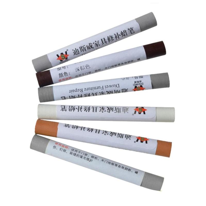 Scratch Repair Wax Pen Wooden Furniture Floor Repair Crayon Wood Scratch Filler Remover Wooden Furniture Up Tool 15 Colors