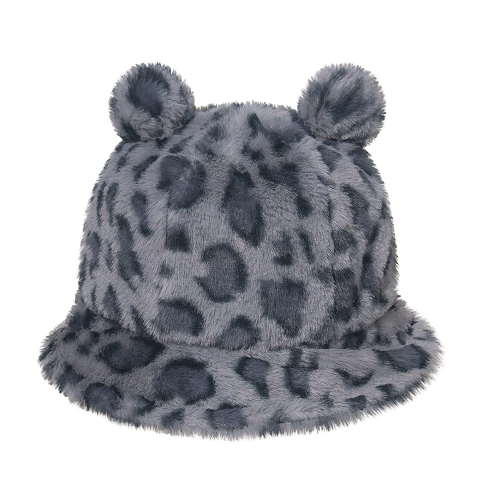 Sombreros de pescador de felpa con tinte anudado para mujer, gorro abrigado para exteriores, gorra de pescador de terciopelo suave, gorro de lavabo cálido de para mujer: GY2
