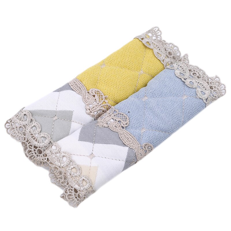 Embroidered Lace Thick Cloth Cover For Fridge Handle Fabric Doorknob Dust Handle Gloves Refrigerator Handle Cover