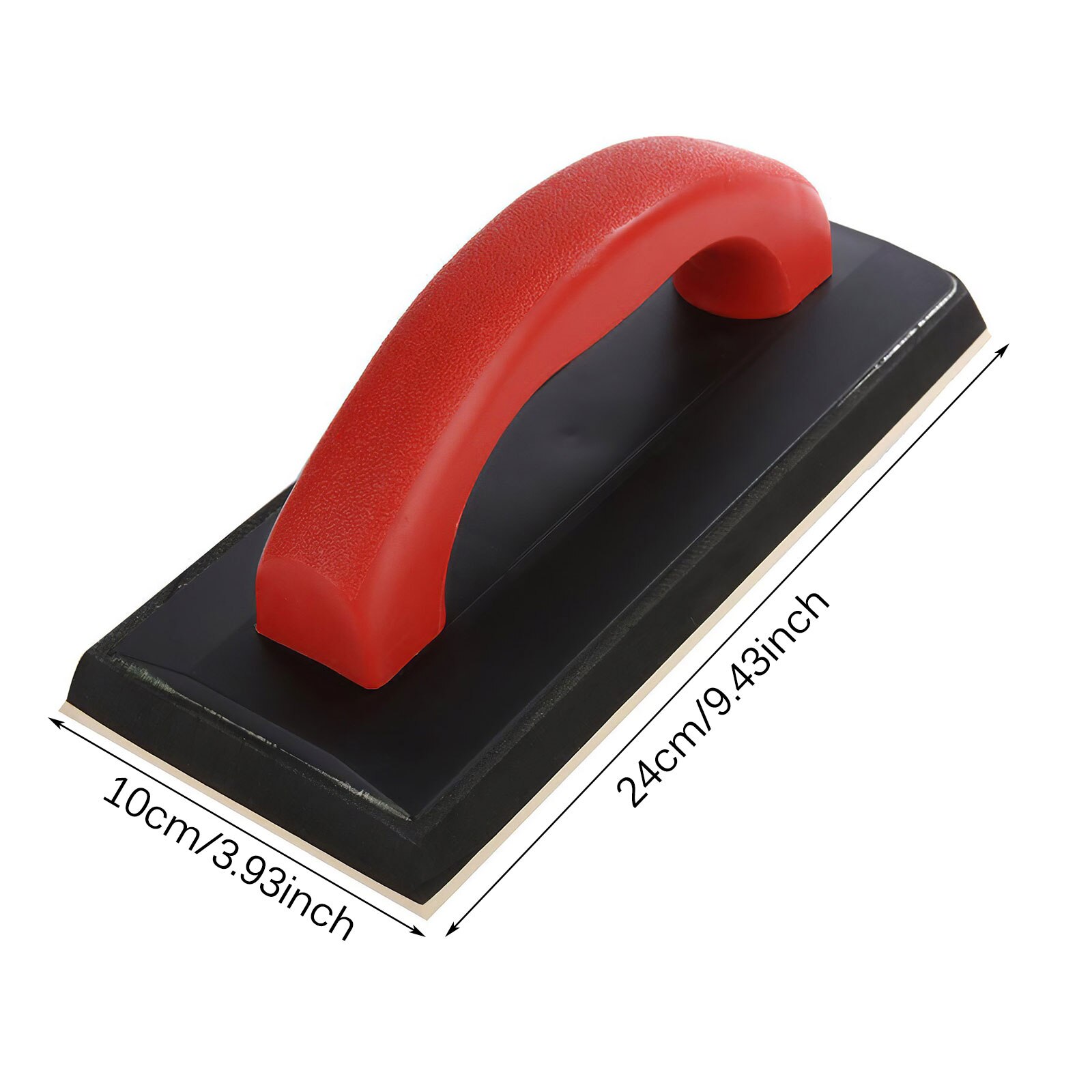 Rubber Cement Troffel Energiebesparing Cement Spatel Ergonomische Cement Bricklaying Troffel Industrie Hoge Hardheid Comfortabele Grip