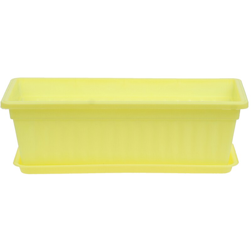 1pc Flower Pots Planters Pot Trays Plastic Pots Large Square Pots For Succulent Plants