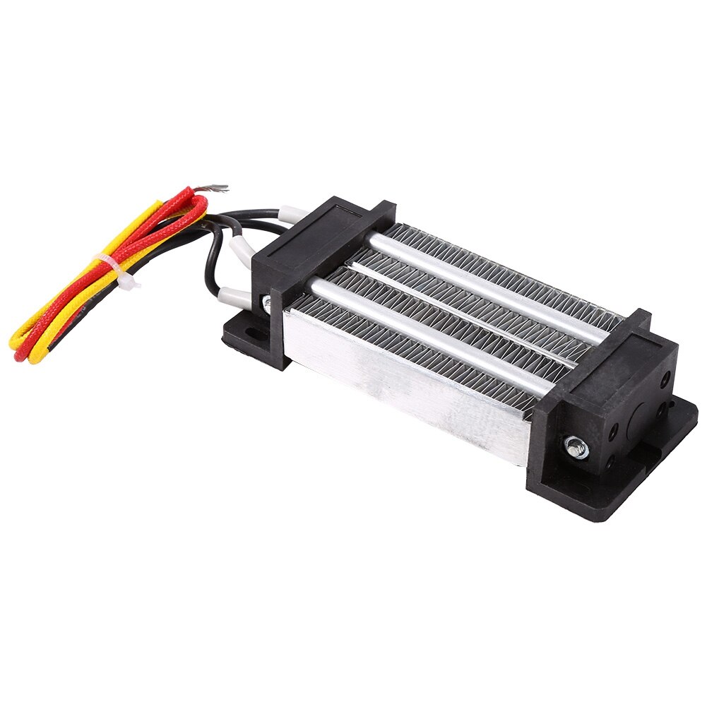 Calentadores eléctricos PTC de 200W DC 12V aislamiento de cerámica termostático de alta potencia PTC elemento calefactor Hardware calentadores para el hogar