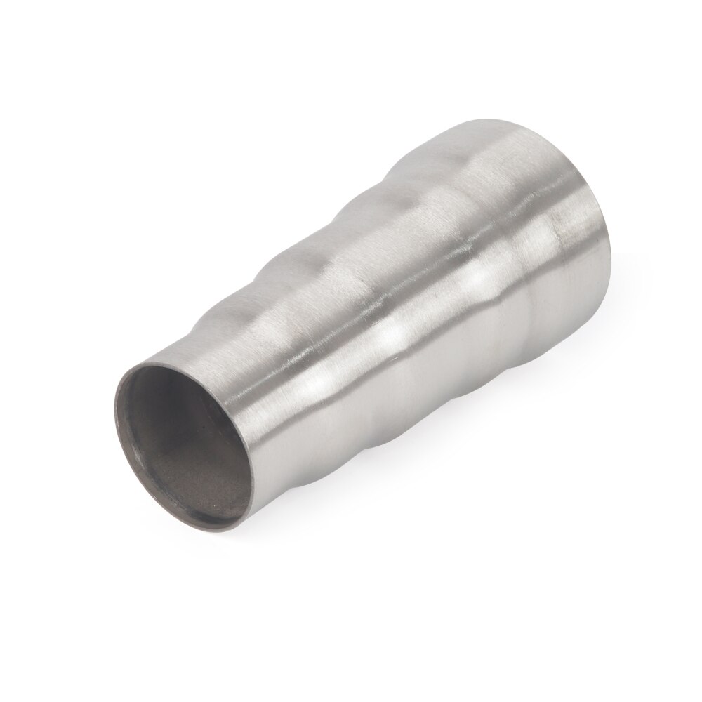 Universal Car Stainless Steel Standard Exhaust Reducer Connector Pipe Tube 5 Step Reducer Adapter