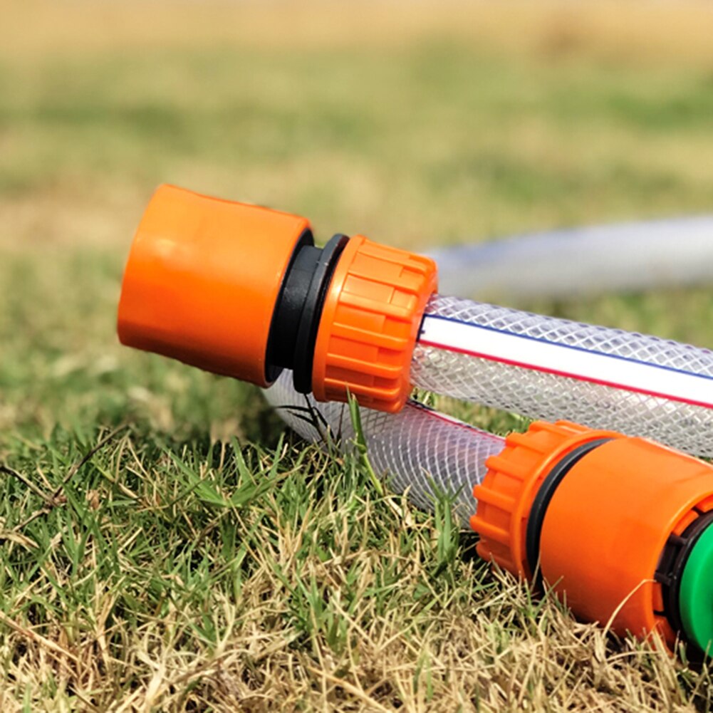 3/4 inch Hose Coupling Joint Garden Watering Tubing Fittings Tap Irrigation Water Pipe Adapter Extender Quick Connector Adapter