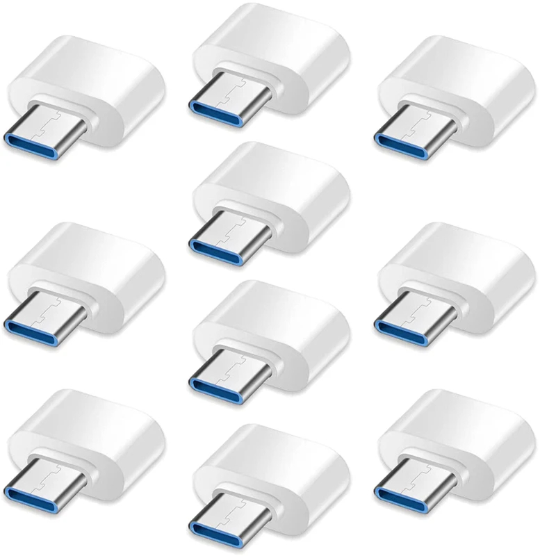 1-10 sztuk nowego uniwersalnego złącza adaptera USB 3.0 OTG typu C do Xiaomi 13 Huawei P60 Samsung S23 Mysz Klawiatura Dysk USB Flash: Niebieski