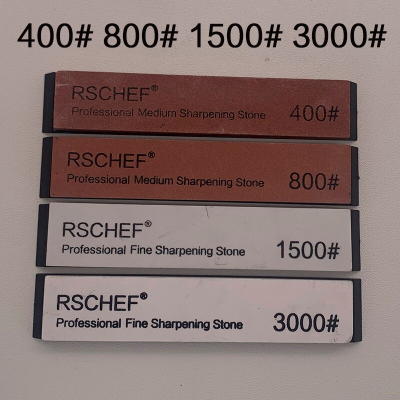 RSCHEF sharpening stone knife sharpener big whetstone Polished Little Fixed angle sharpen grinding water stone: C
