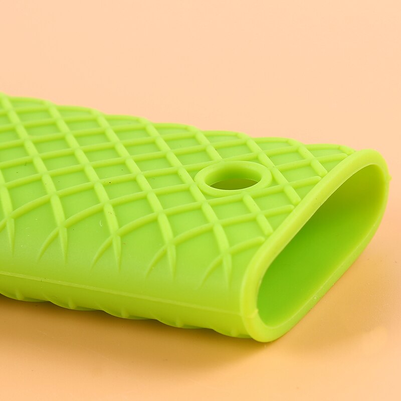 Sartén de silicona exclusiva para cocina, mango de funda para asa de cazo, cubierta antideslizante, agarre, utensilios de cocina, piezas de utensilios de cocina, accesorios de cocina