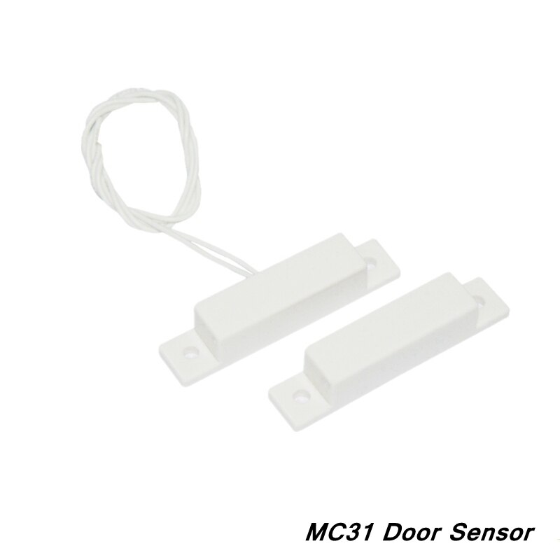 10 Pair Wooden Door Sensor Security Alarm System Wire Contact Sensor MC44B MC31 MC32 MC35 MC36 White ABS Window Door Sensor: MC32