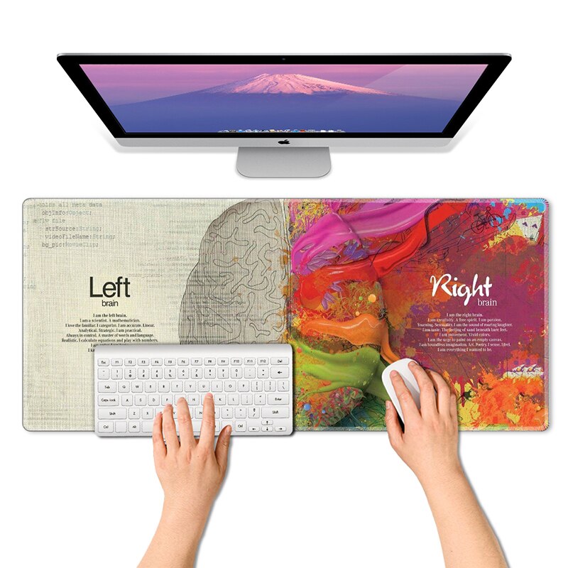 Spel Muismat Voor Kantoor En Thuis Met Anti-Slip Rubberen Basis Waterdicht Toetsenbord Pad Muismat: AL046