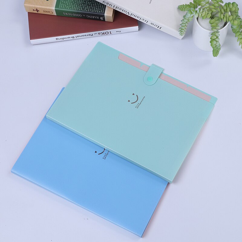 Folder A4 File Document Bag Pouch Bill Folder Holder Organizer Office Supplies Document Organizer Binder Carpetas