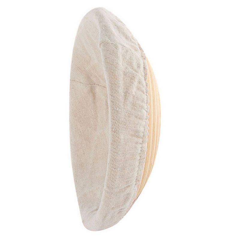 1 ensemble de panier à pain Banneton de 9 pouces avec doublure amovible et grattoir pour boulanger