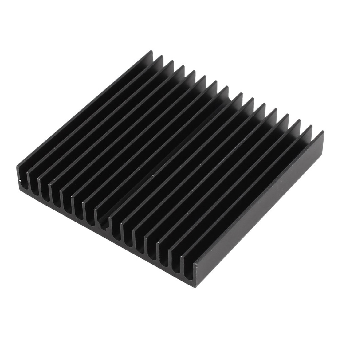 1 pcs Aluminium Radiator Koellichaam Heatsink 60mm x 60mm x 10mm Zwart