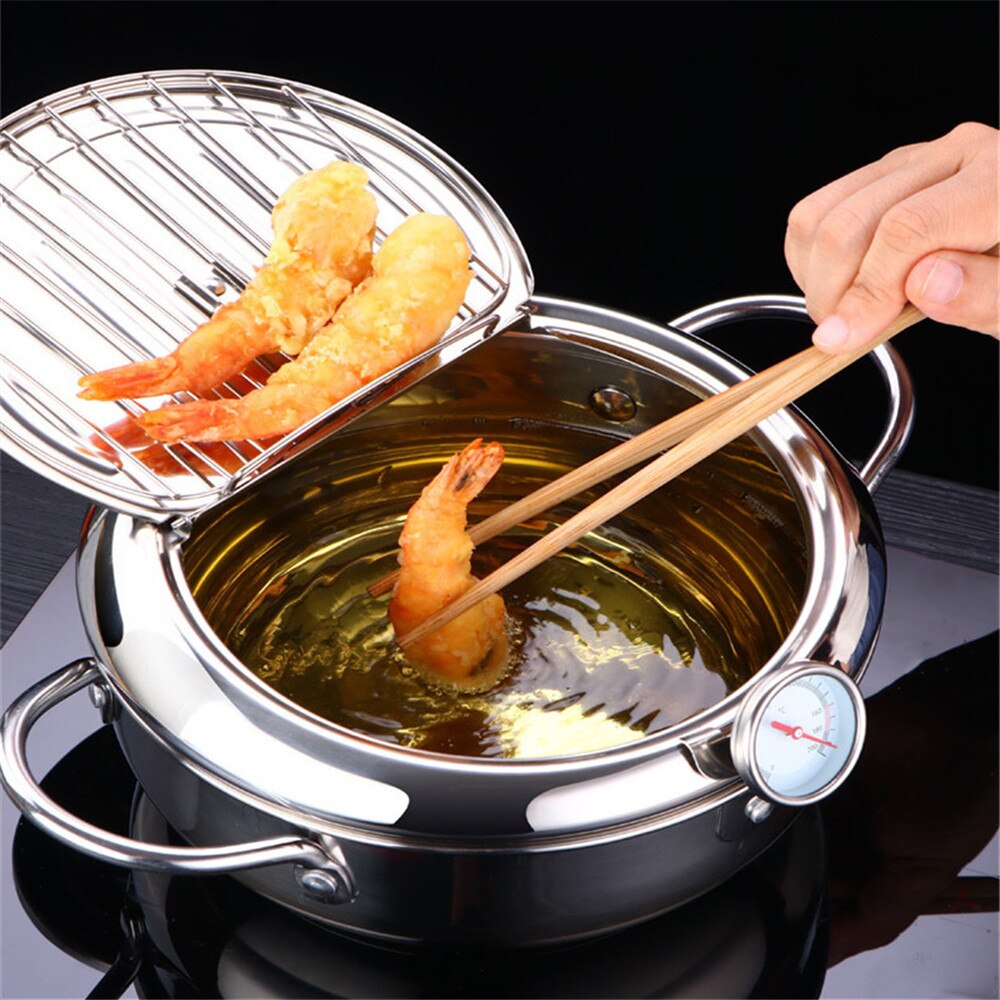 Skillet Pan Fry Pan Home Garden Frying Pans Wok Stainless Steel Pan Induction Cooker Non Stick Skillet Cooking Pot Gas Stoves