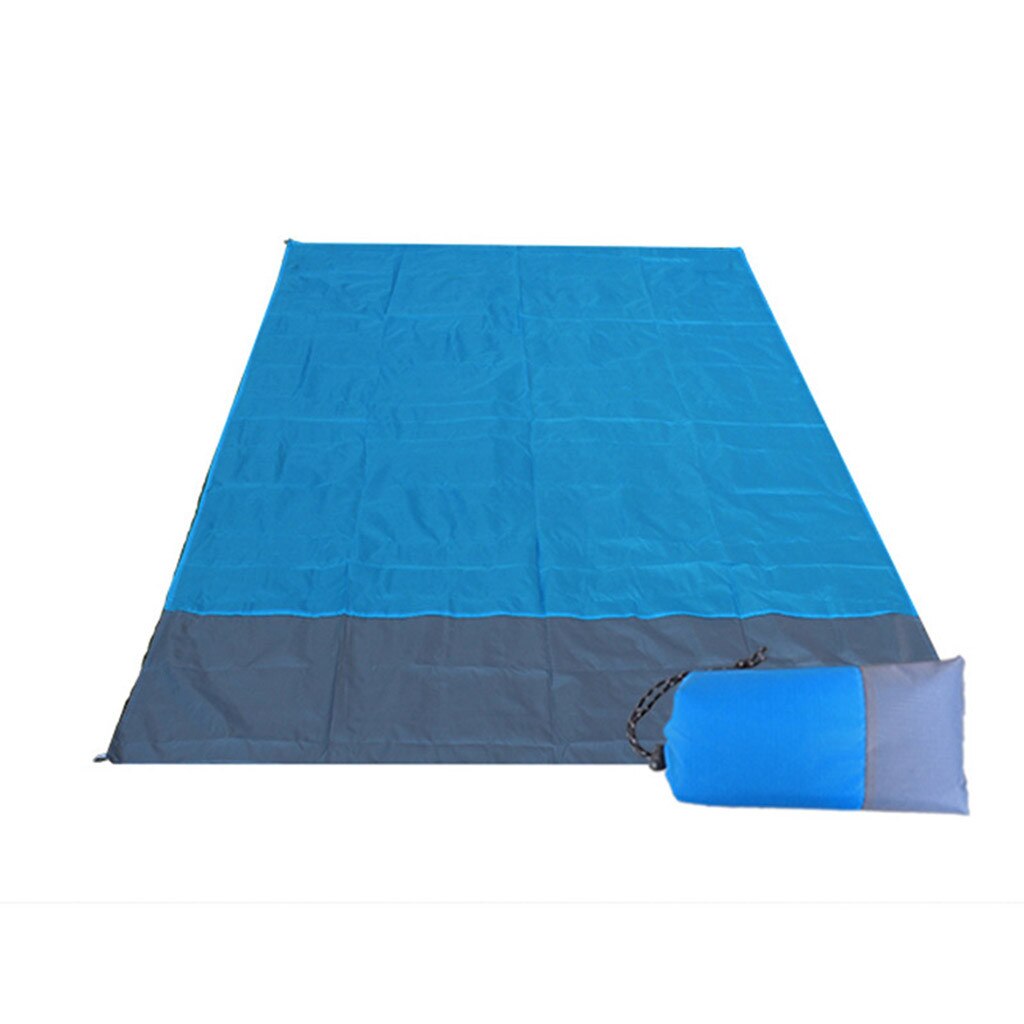 200*200 Cm Camping Herbruikbare Tent Waterdichte Mat Oxford Doek Vochtige Mat Oversized Picknick Barbecue Gereedschap Mat D3: 200X200CM