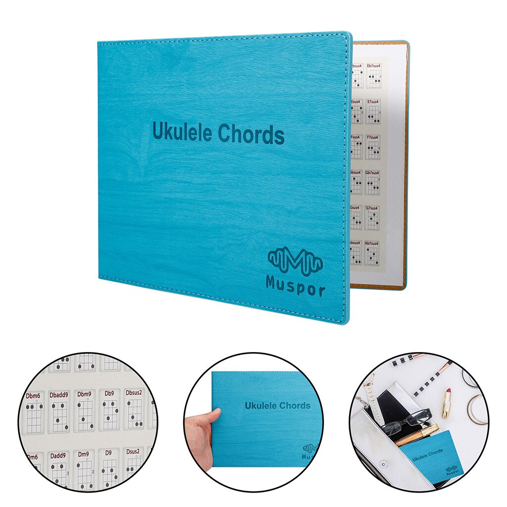 Tableau des accords du Ukulele Portable, livre de chansons de plus de 180 accords, collecte de toutes les tonalités a-ab