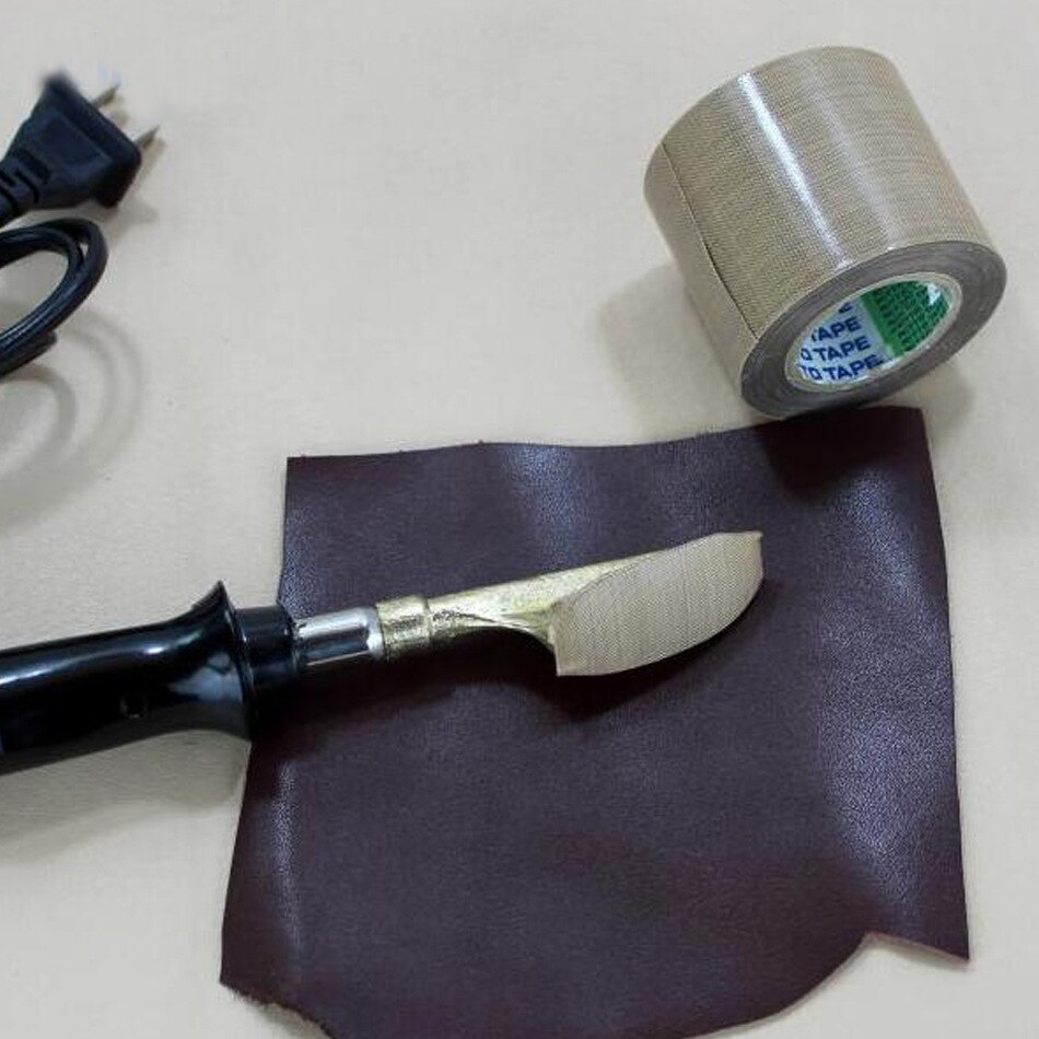 Mini Leather Iron Wrinkles Removing for Leather Clothes Shoes Ironing with Anti-scalding Tape