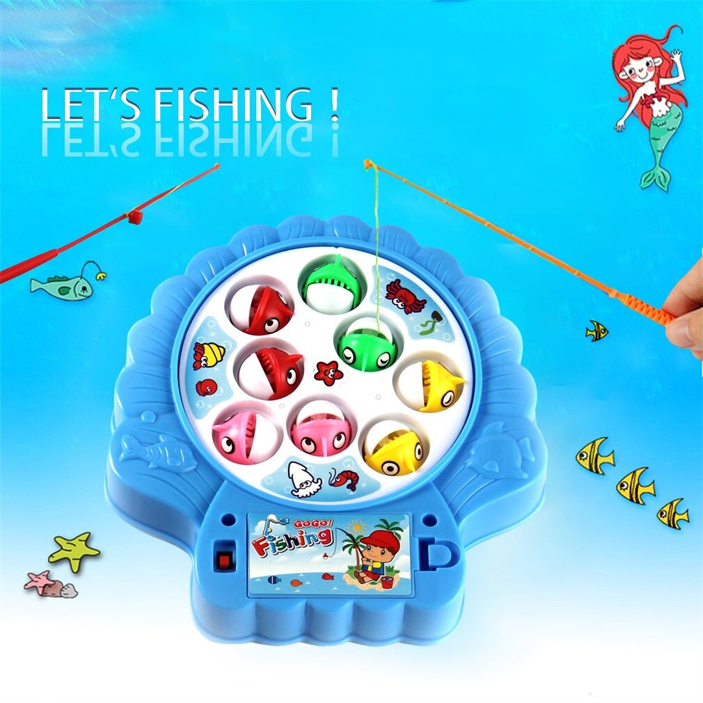 1 einstellen Mit 8 Hai Fisch 4 Angelruten 2 Spieler Devloping für Eltern Art Interaktion Phantasie Als ablity