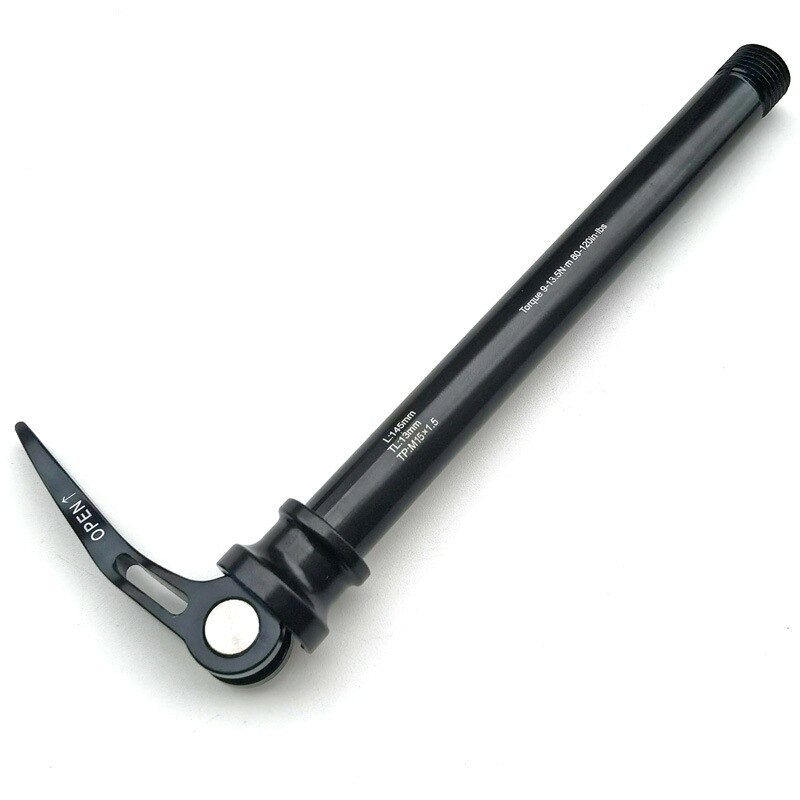 I più recenti spiedini per biciclette MTB con perno passante QR 15mm * 1.5mm a sgancio rapido per Mountain bike in lega di alluminio utilizzano per forcelle con perno passante da 100mm: Default Title