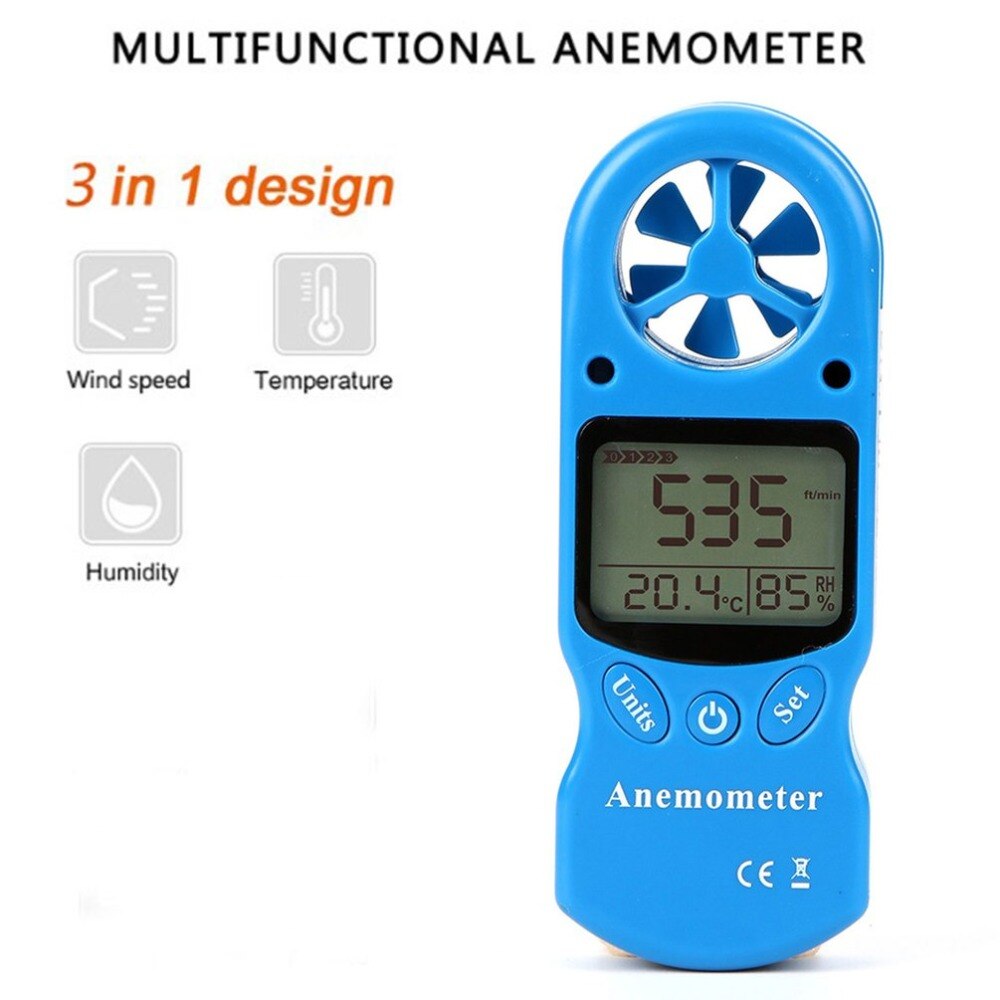 Mini Multifunctionele Anemometer Digitale Anemomet... – Grandado