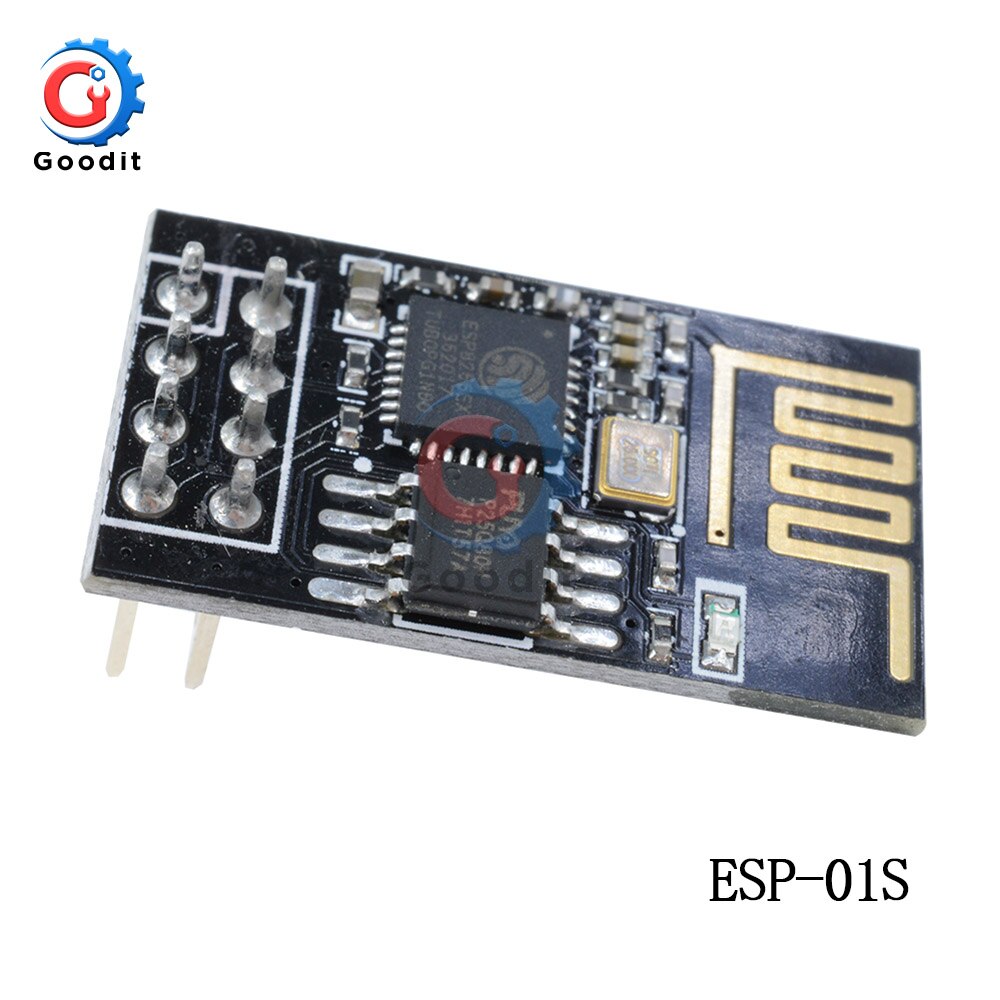 Controlador de adaptador de luz LED para Arduino, controlador inalámbrico con Wifi, ESP8266, ESP-01, WS2812B, 4, 16, 40, 64 LED, RGB, 5050: ESP-01S