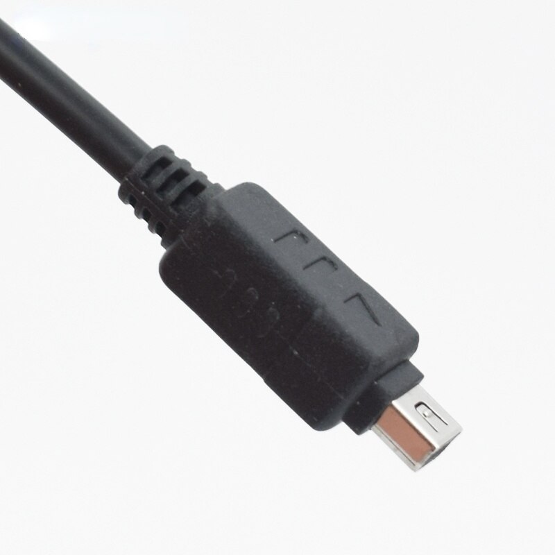 Câble de données pour appareil photo numérique Olympus CB-USB5/CB-USB6, câble USB à 12 broches, 1.5m, en cuivre pur avec anneau magnétique
