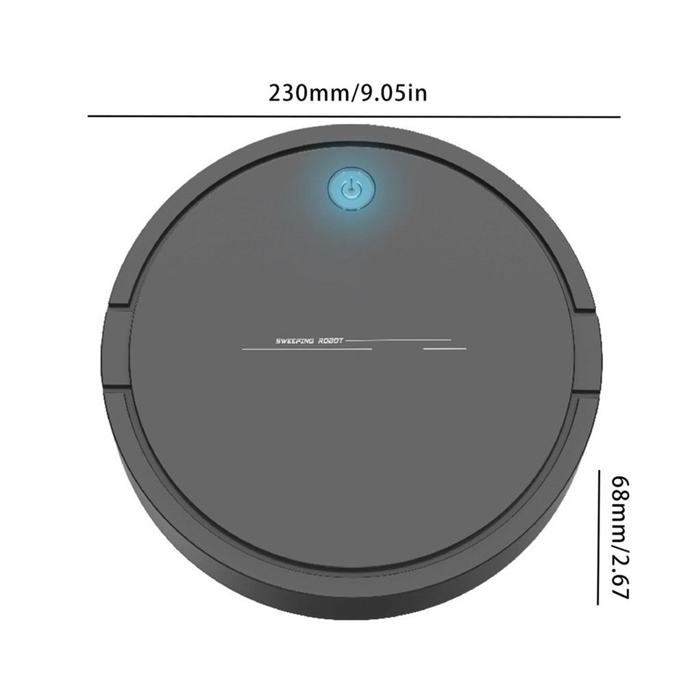 Smart Robot Vacuum Cleaner USB Rechargeable Automatic Sweeping Mopping Robotic Vacuum Cleaner Machine