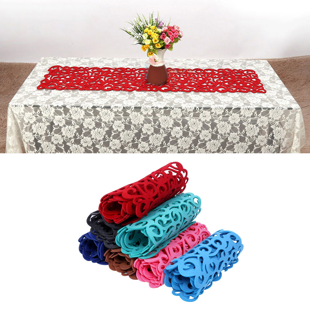 Mantel de fieltro, manteles individuales para mesa, decoraciones para el hogar