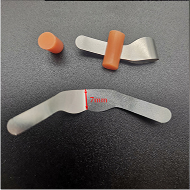10Pcs/20Pcs Dental Sectional contoured Matrices Metal Matrix Bands Retainerless Automatrix with Locker Dental Matrix Material: Orange   20pcs