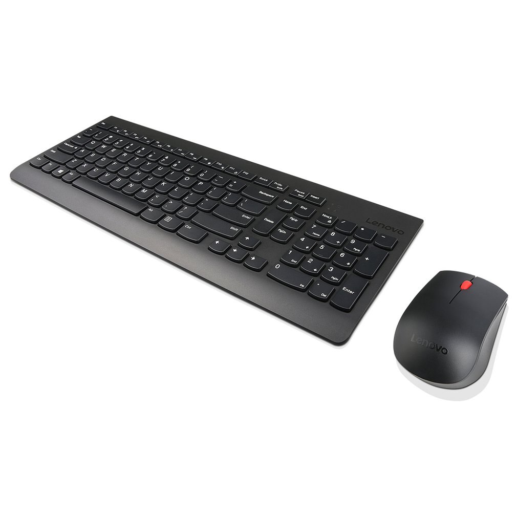 For Lenovo Wired Wireless Keyboard And Mouse Set Office Usb Interface Wireless Keyboard And Mouse Set
