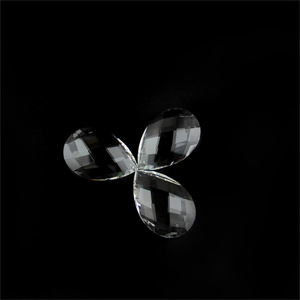10 stk / mye 50mm ,  detaljhandel chinapostfreeshipping, krystall fasettert pæreform, lysekrone krystall prismer