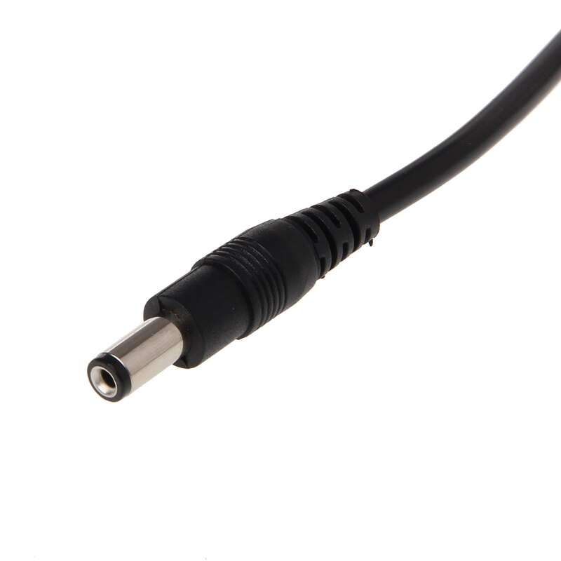 DC12V Power Extension Cable 2.1*5.5mm Connector Male To Female For CCTV Camera Black Color 16.5Feet 1M 5M 10m power cable