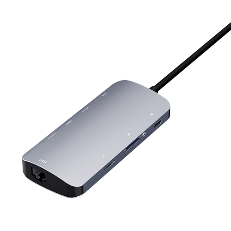 Tipo-C attracco stazione 8-in-1 con centro Usb-C a HDMI attracco stazione PD di ricarica