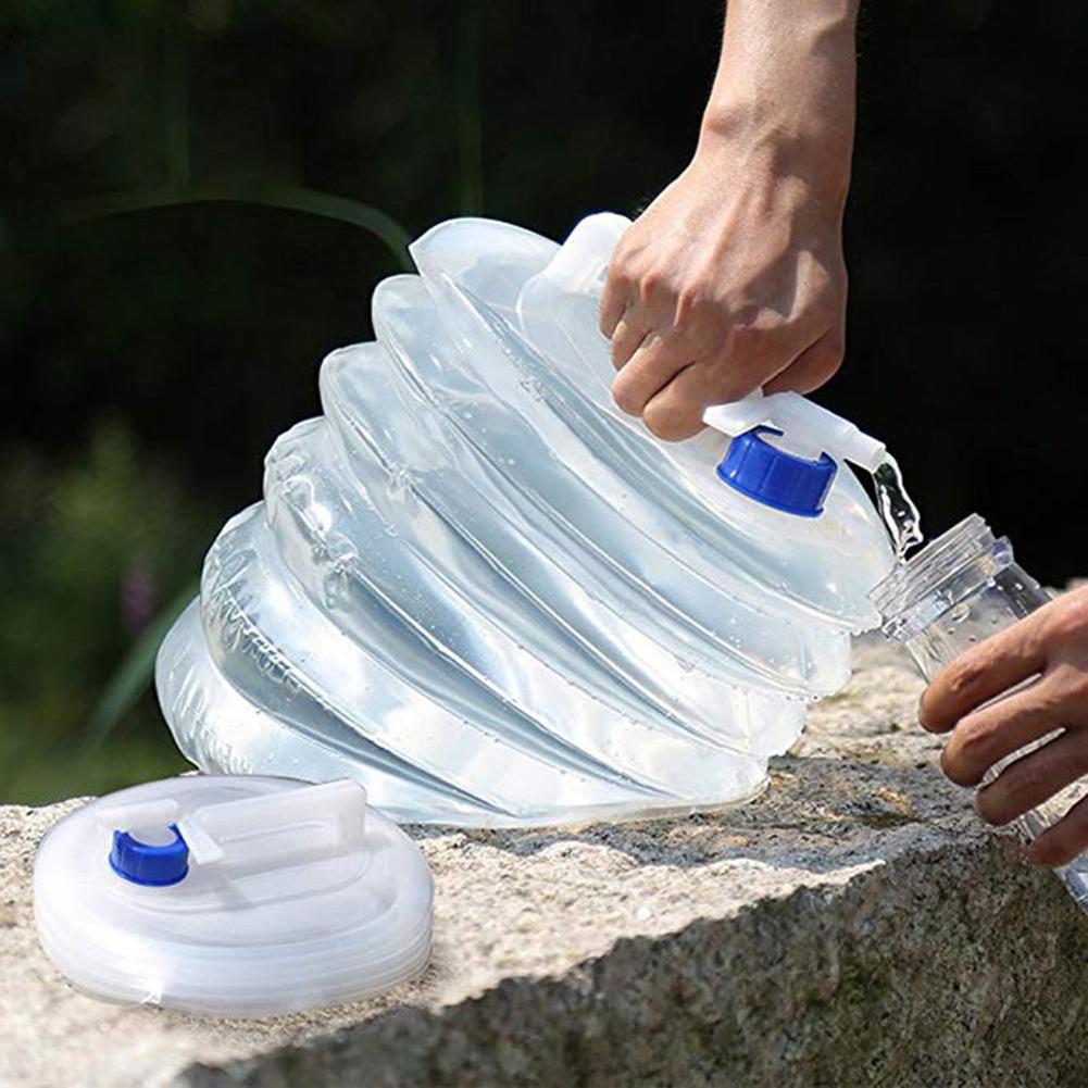 5/10/15L Opvouwbare Water Emmer Zak Fles Container Outdoor Voor Camping Wandelen
