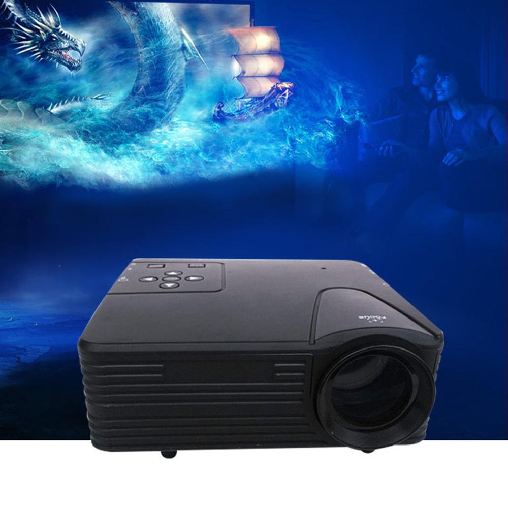 H80 Projector Portable Mini 640X480 Pixels Full Hd Brighter And Clear Led Projector Video Home Cinema Theater