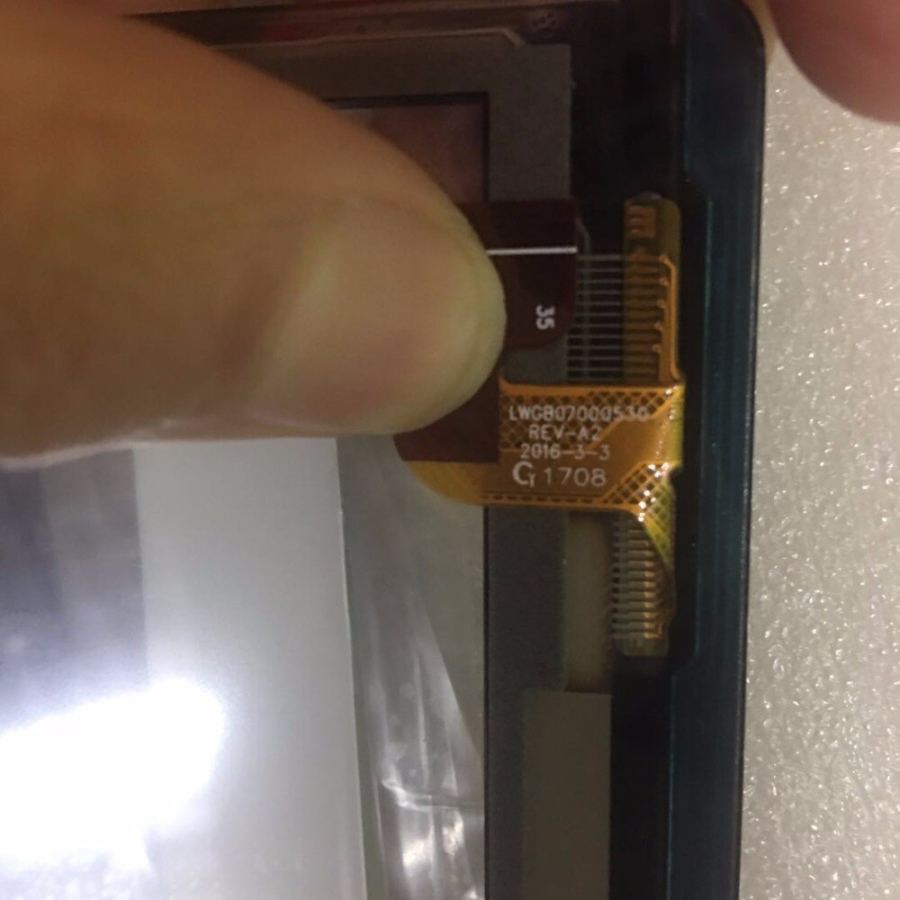 7 "Alcatel ONETOUCH Pixi 4 7 8063 Tablette Écran Tactile Numériseur Panneau Remplacement de Capteur de Verre De Numériseur de Panneau Externe