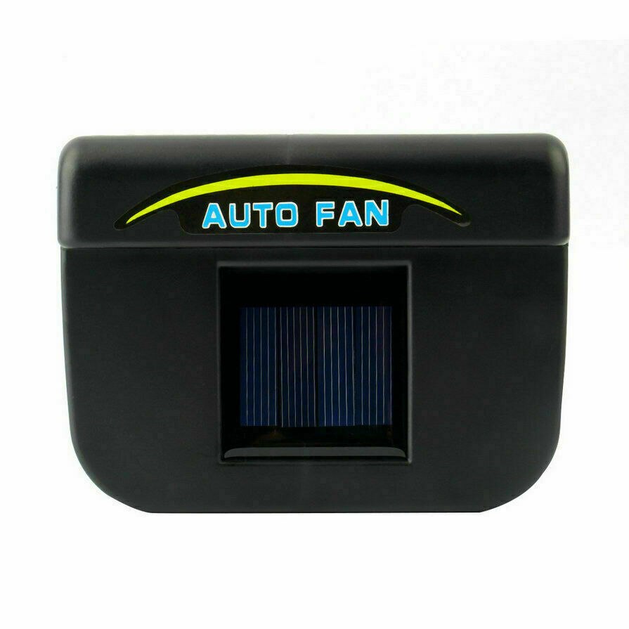 Car Window Solar Power Auto Air Vent Cool Fan Cooler Ventilation System Radiator: Low power