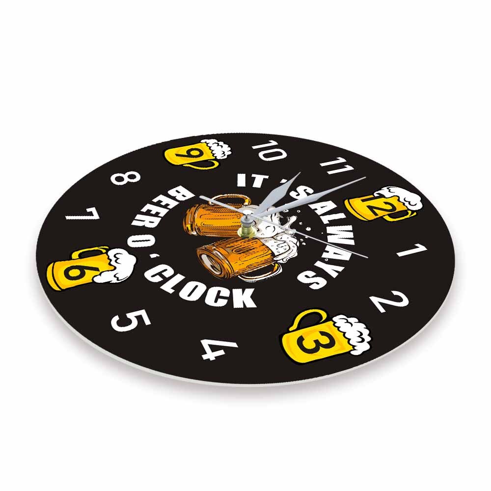 Horloge murale au moderne, enseigne pour Bar, Pub, décor pour amateurs de bière, bière, abreuvoir, Cave