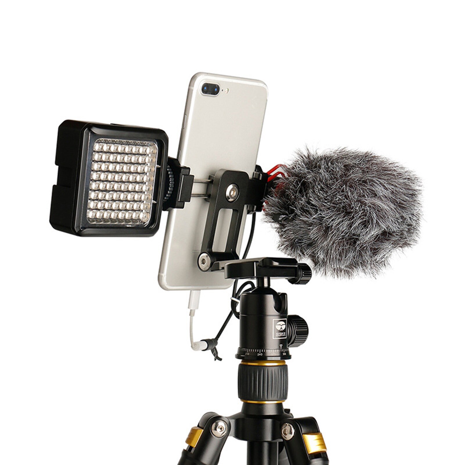 Ulanzi ST-05 Opvouwbare Mini Telefoon Statief Mount Adapter Verticale 360 Rotatie Statief Stand Voor Iphone X 8 7 Samsung S8 7 Redmi