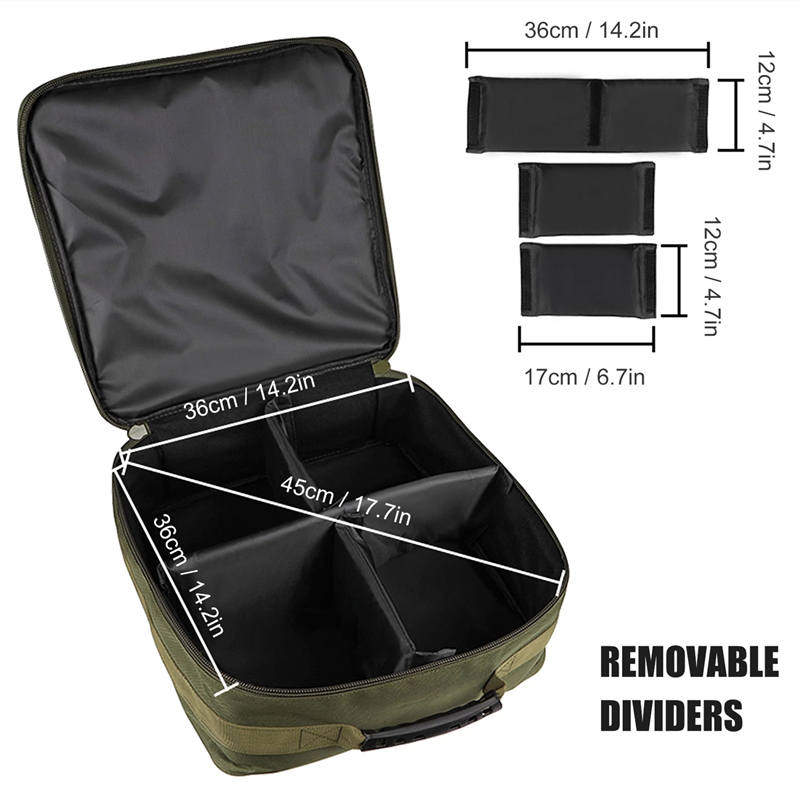 Sac de rangement pour moulinet de pêche à la carpe, étanche, résistant aux déchirures, série 500 – 10000, mallette de transport, sac d'outils