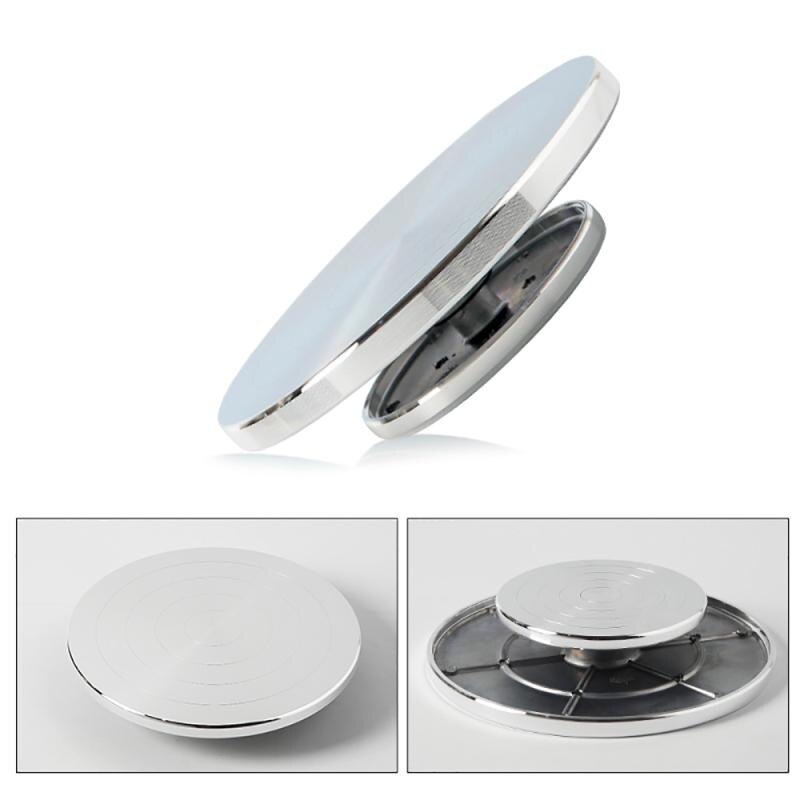 30/25/15cm Double-Sided Aluminum Pottery Wheel Turntable Aluminum DIY Clay Tool Sculpture Ceramic Pottery Forming TurntableWheel