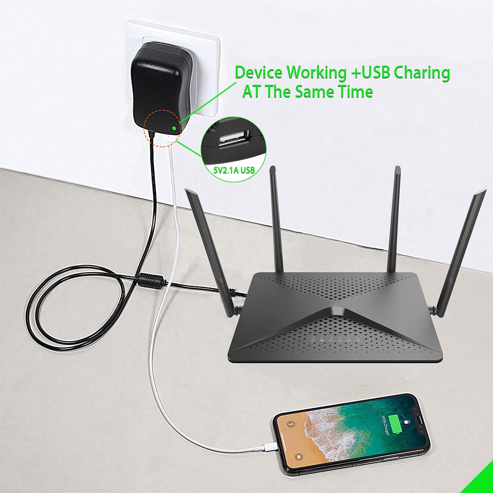 30W Universal Adaptor Charger 3V 4.5V 5V 6V 7.5V 9V 12V 2A 2.5A AC/DC Adapter Adjustable Power Supply adapter